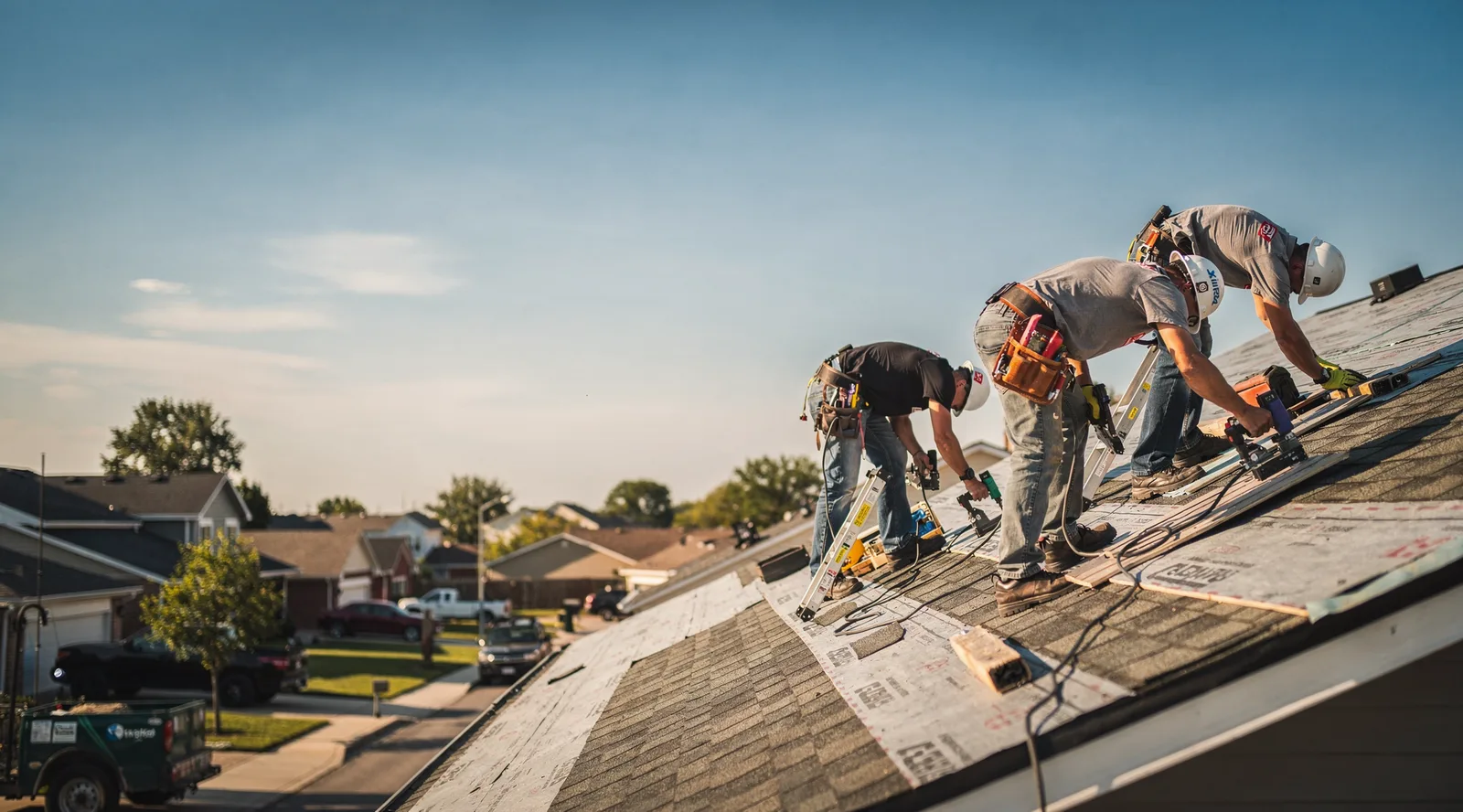 Roof Tarp Installation in Huntingdon Valley, PA